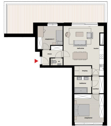 wauww-2slaapkamers-plattegrond